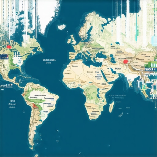 Hyperlocal SEO Strategy Map 2025 A comprehensive map showing targeted local SEO zones, keywords, and backlinks for 2025.