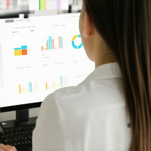 Local SEO Analytics for Small Business Business owner reviewing local SEO performance on computer