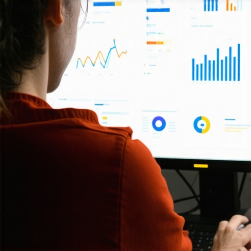 Analyzing Local SEO Data Person reviewing local SEO analytics on a computer