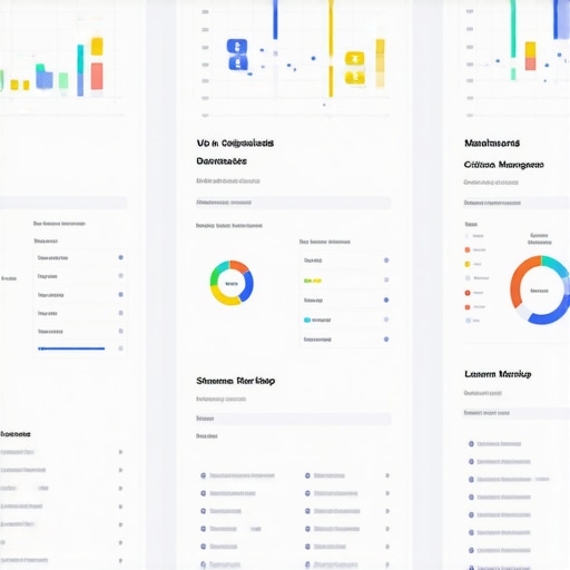 A toolkit illustration with analytics, citation management, and schema markup elements.