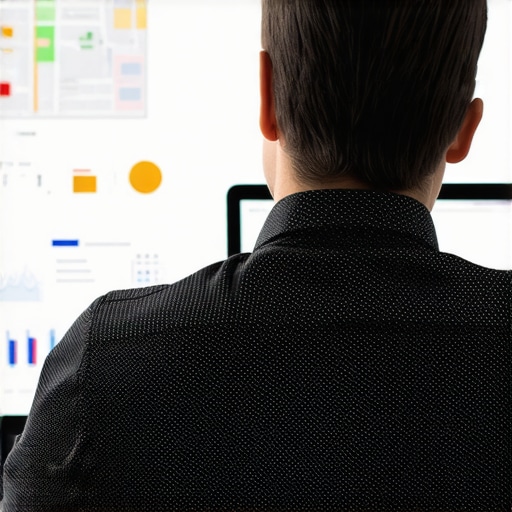 Person studying local SEO analytics and maps on a laptop.